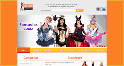 Desktop Screenshot of fantasiascriativas.com.br